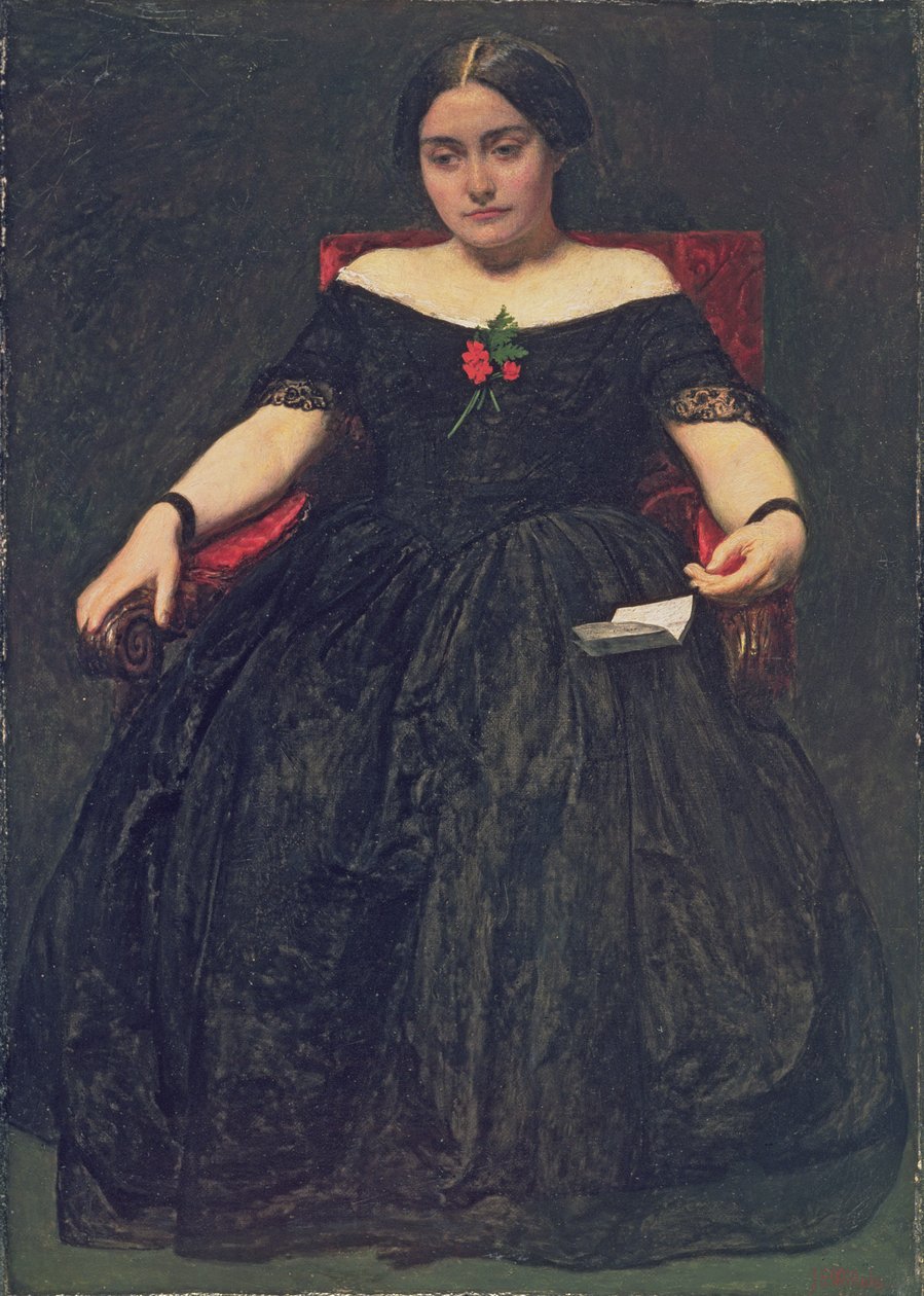 Gezici Düşünceler, 1855 dolayları (tuval üzerine yağlıboya) by John Everett Millais