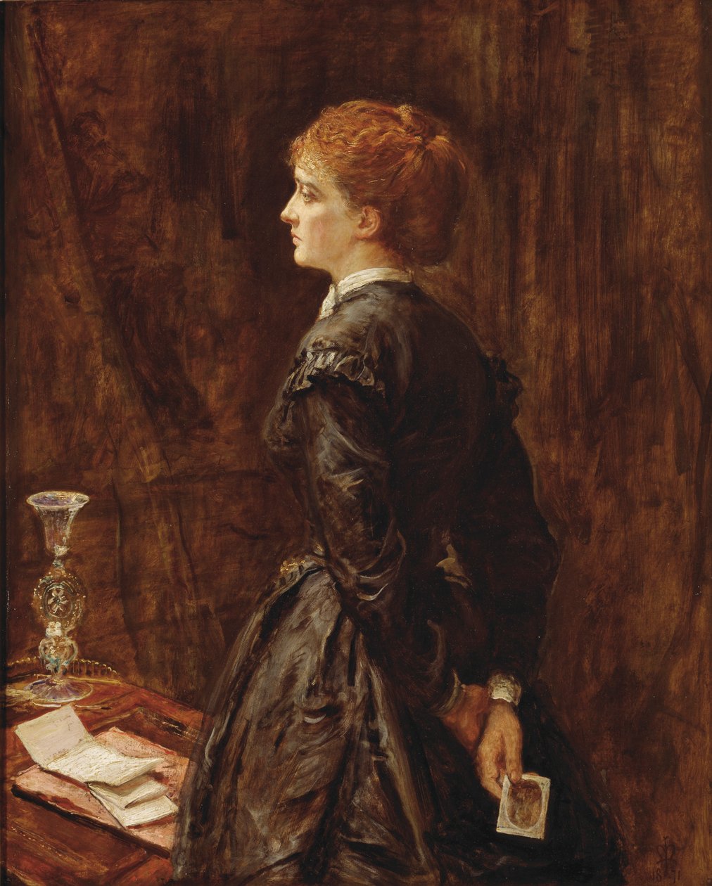 Evet veya Hayır? by John Everett Millais