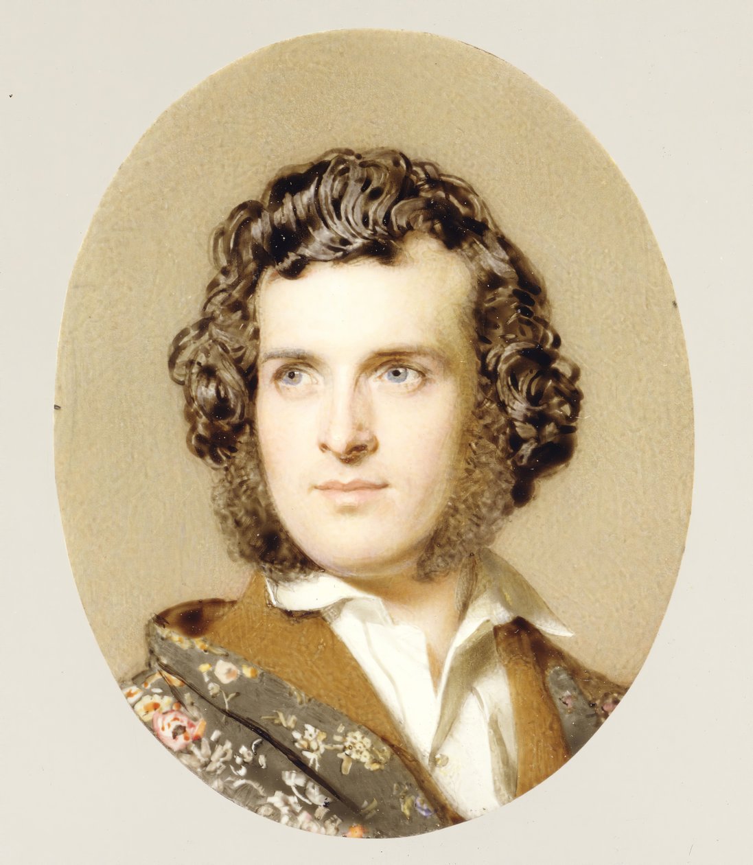 Otoportre, ca. 1850. by John Faed
