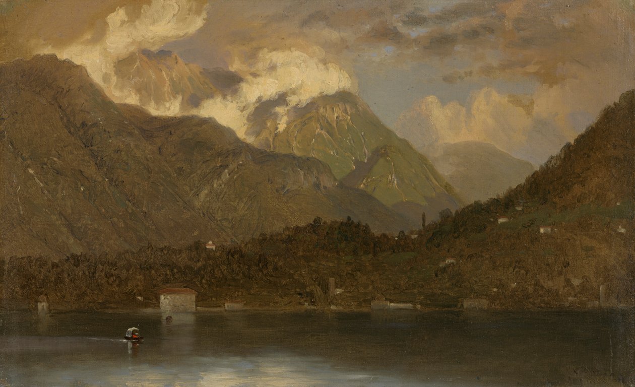 Como Gölü by John Ferguson Weir