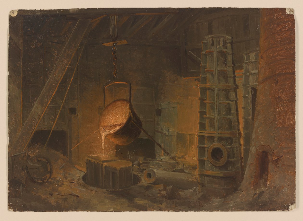 West Point Foundry, Cold Spring, New York by John Ferguson Weir