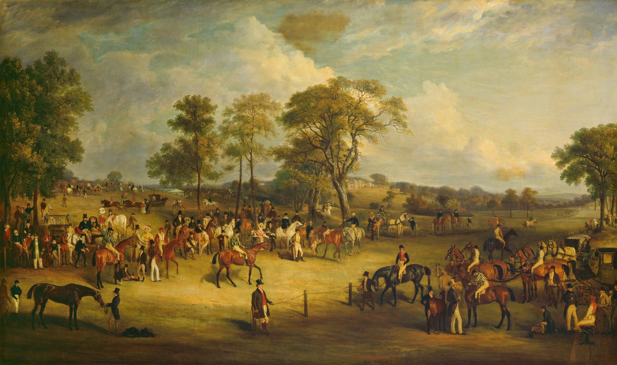 Heaton Parkı Yarışları by John Ferneley