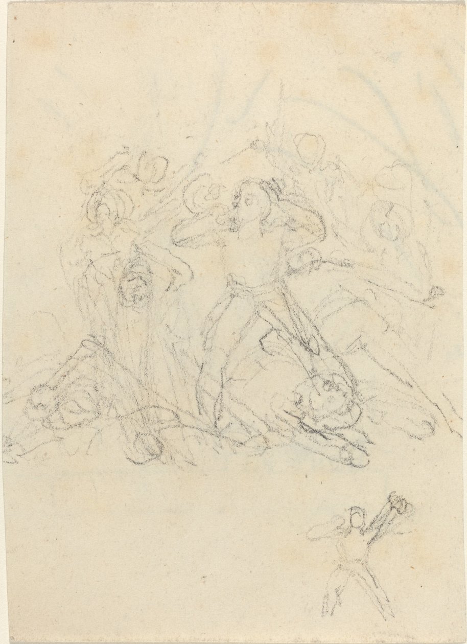 Savaş sahnesi by John Flaxman