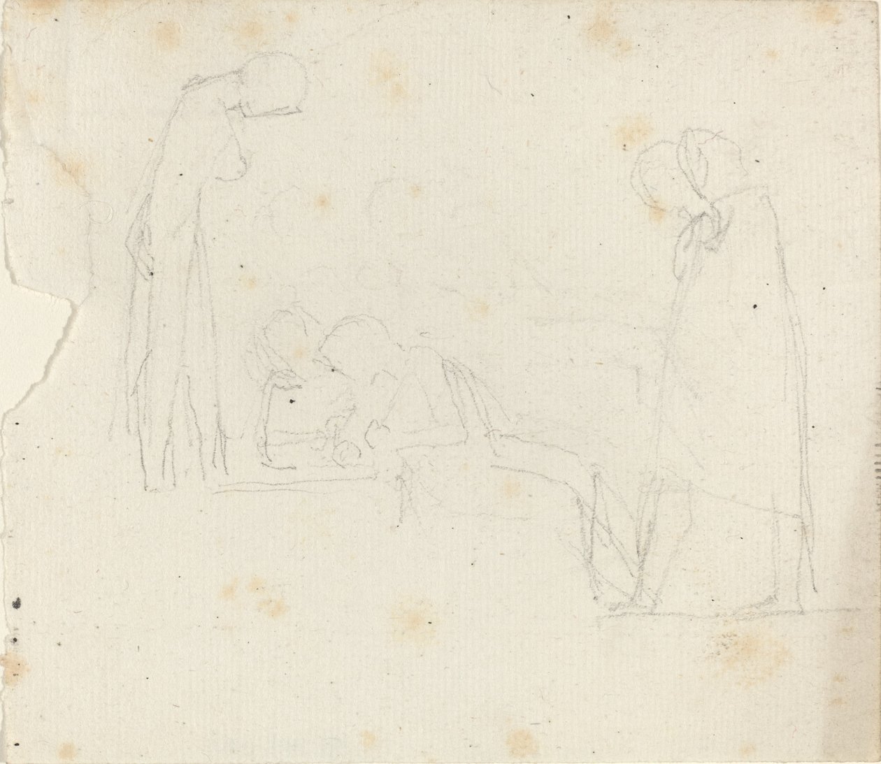 Beş Figür Grubu by John Flaxman