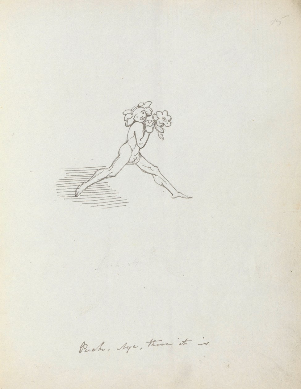 Disk. Evet işte, 1783 (kalem, mürekkep ve kağıt üzerinde yıkama) by John Flaxman