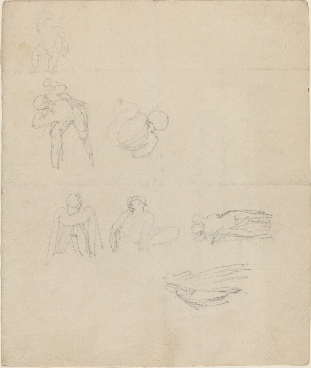 Şekil Çalışmaları by John Flaxman
