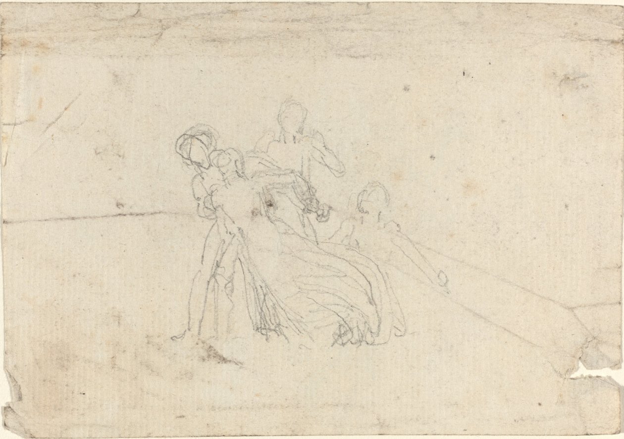 Çalışma Sayfası [recto ve verso] by John Flaxman