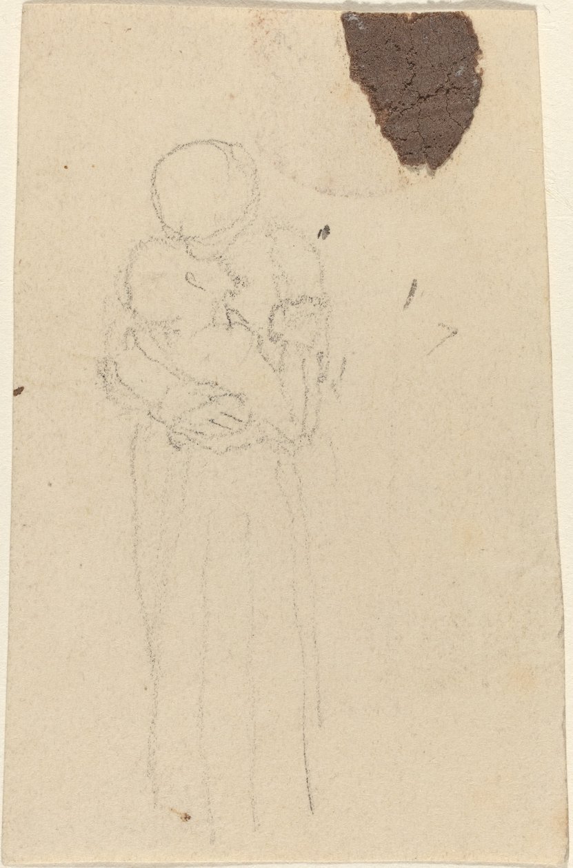 Kucaklayan iki figür by John Flaxman