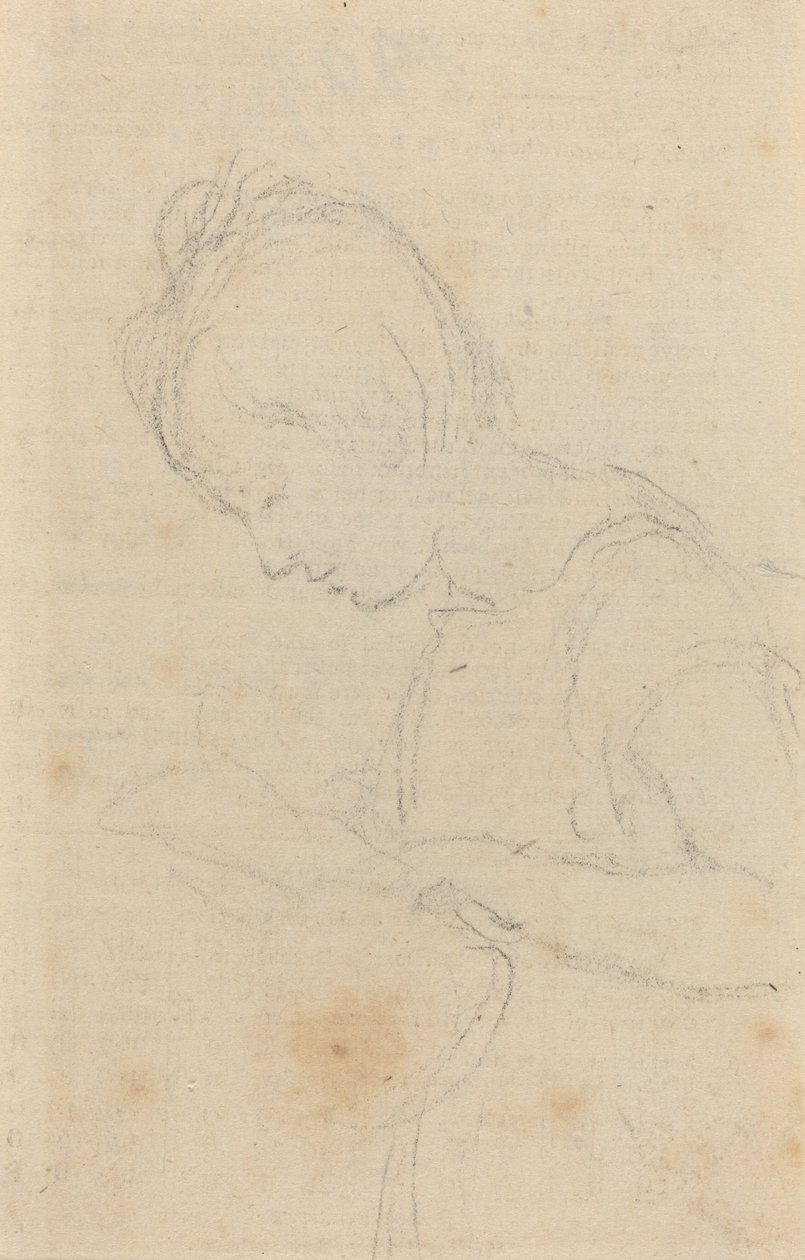 Profildeki Kadın by John Flaxman
