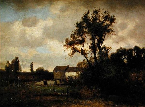 Dover, New Jersey yakınlarında (tuval üzerine yağlı boya) by John Francis Murphy