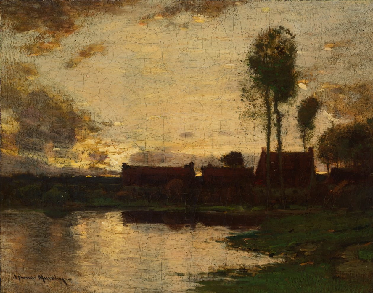 Küçük Manzara, ca. 1880-1890. by John Francis Murphy