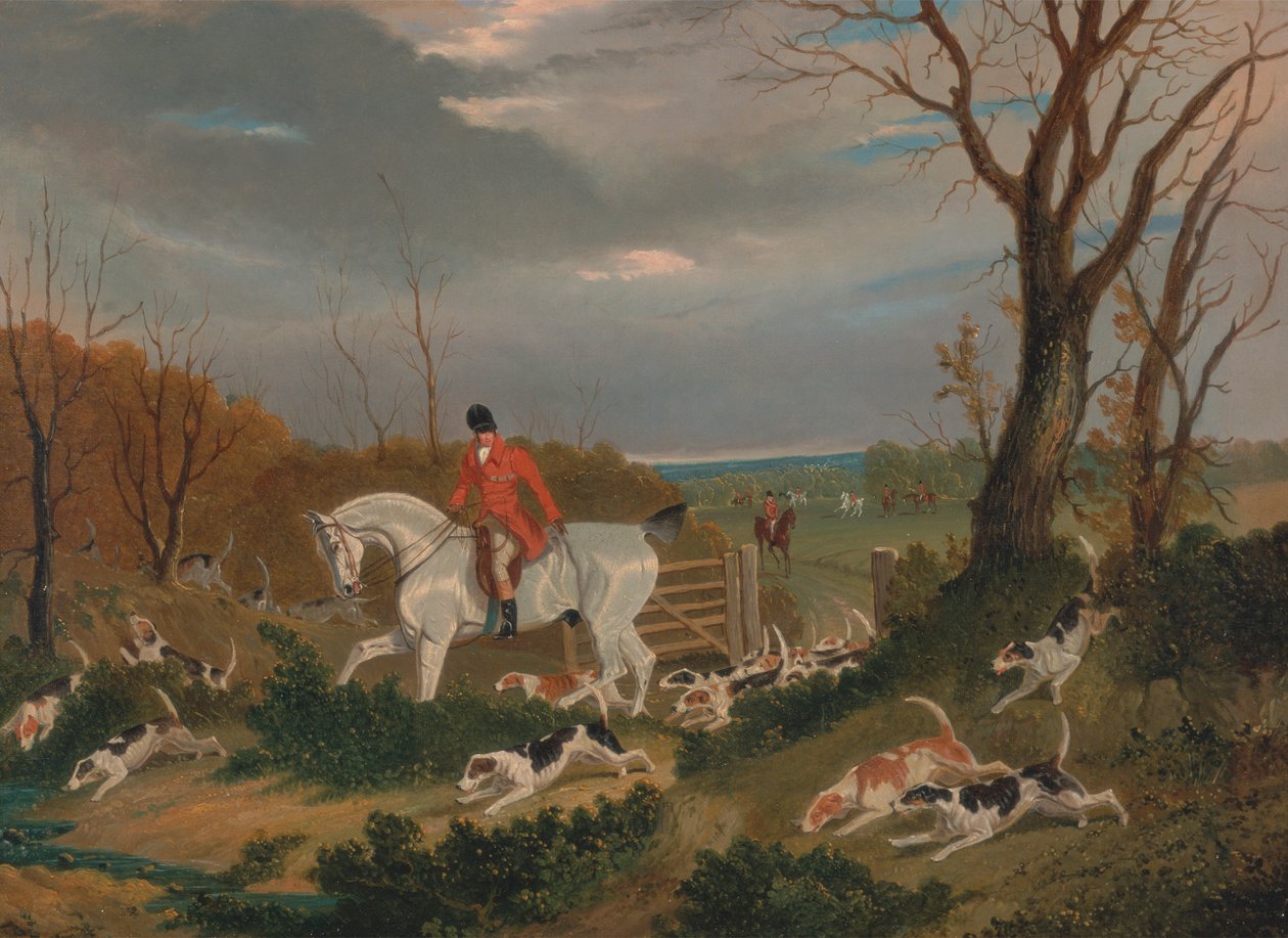 Suffolk Avı: Herringswell Yakınlarında Siper Alınacak by John Frederick Herring