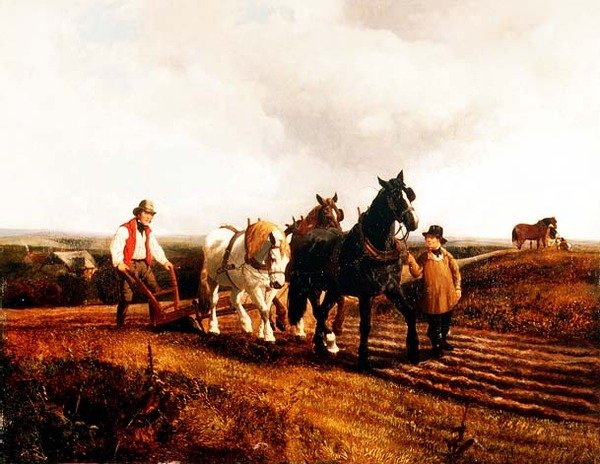 çiftçilik by John Frederick Herring Jnr