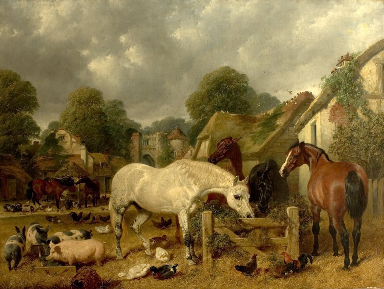 Padoktaki atlar by John Frederick Herring Senior