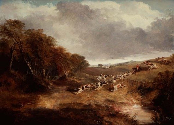 Cambridgeshire Avı: Tam Ağlama by John Frederick Herring Senior