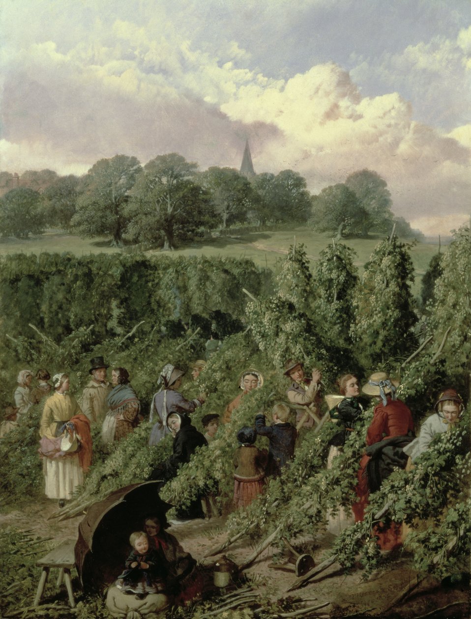 Hop Seçiciler by John Frederick Herring Senior