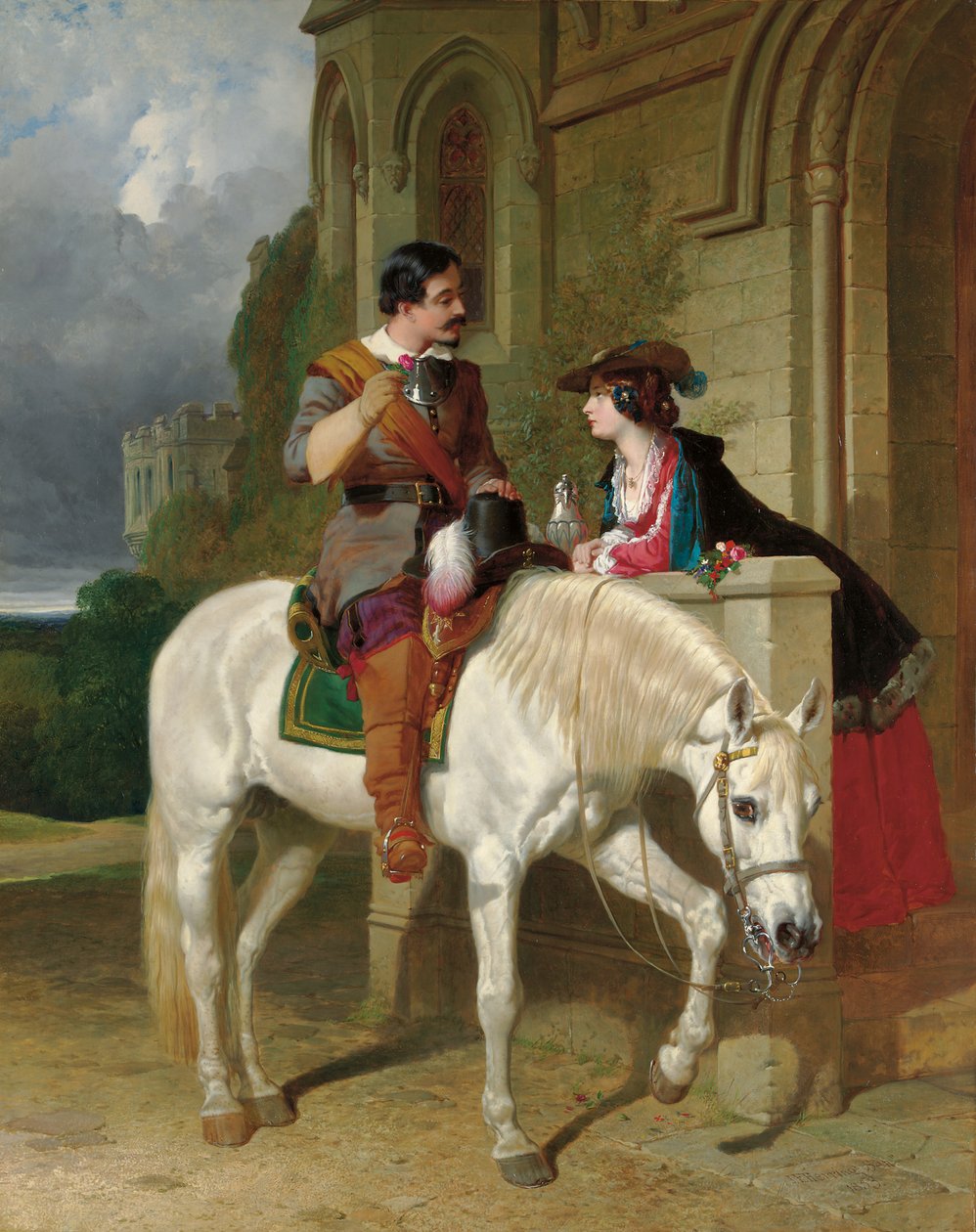 Gül, 1853 by John Frederick Herring Senior