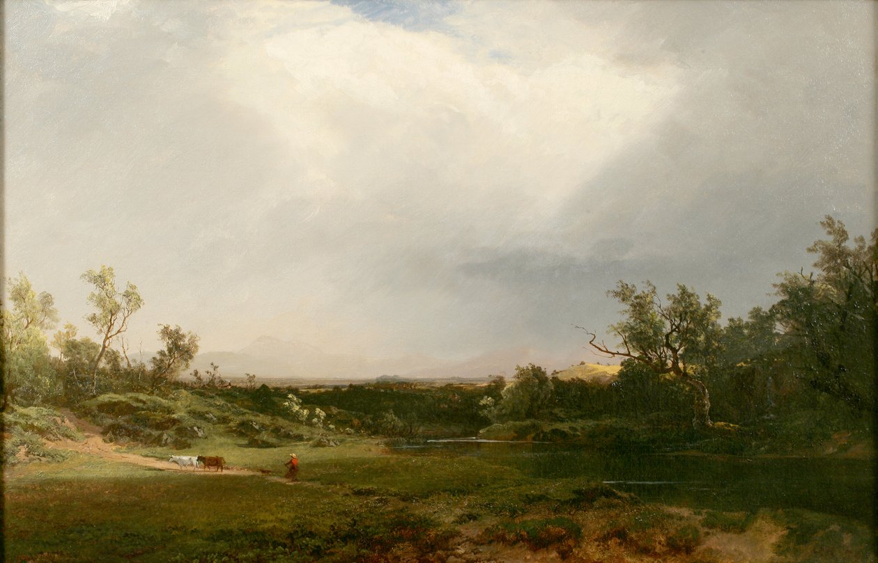 Yaklaşan Duş, 1859 by John Frederick Kensett