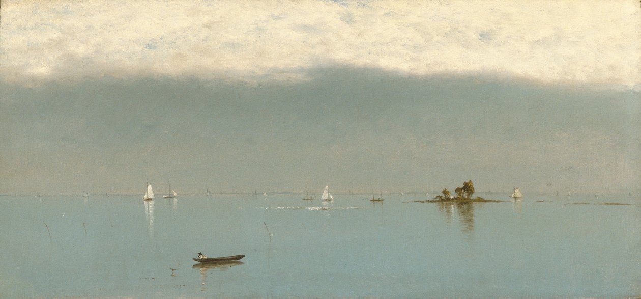 Fırtınadan Geçerken, 1872. by John Frederick Kensett