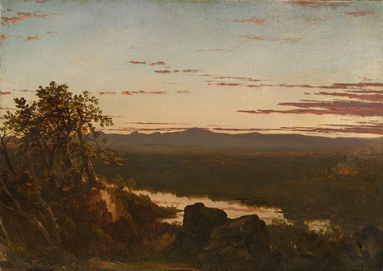 Günbatımı Manzara by John Frederick Kensett