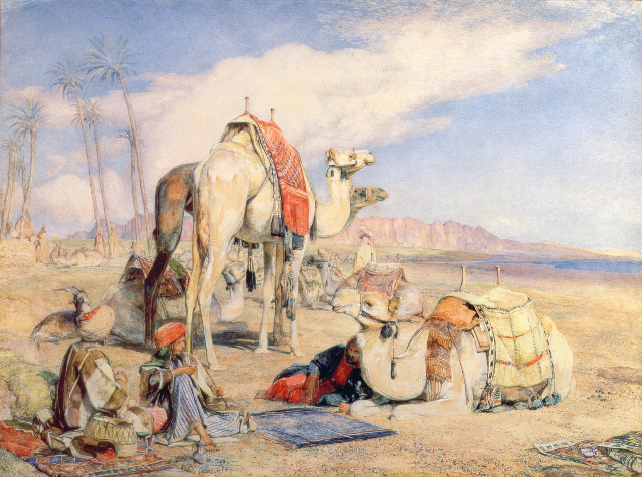 Çölde Bir Dur by John Frederick Lewis