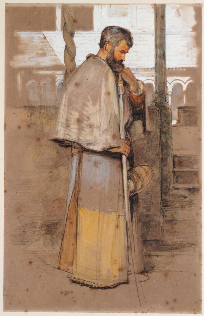 Napoliten Bir Keşiş by John Frederick Lewis