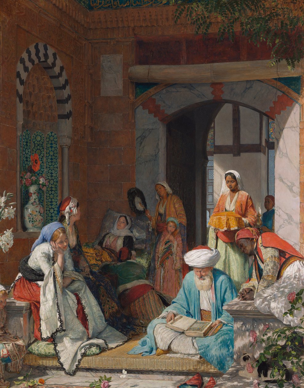 “Ve İman Duası Hastaları Kurtarır” by John Frederick Lewis