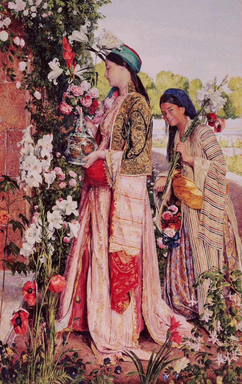 Altın Çağın Zambağı by John Frederick Lewis