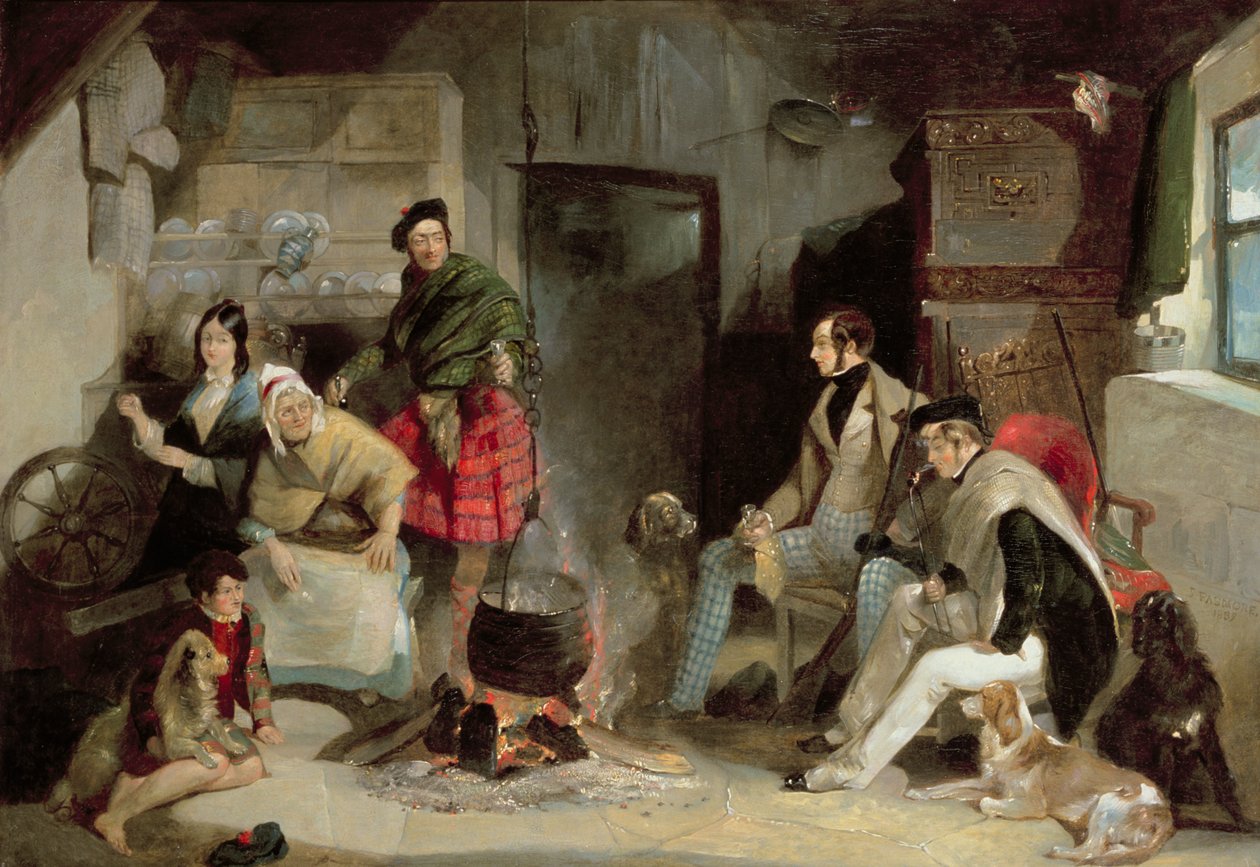 Highland Interior, Sir Edwin Landseer