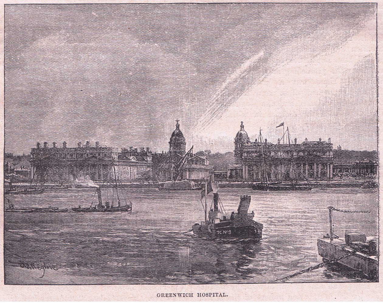 Greenwich Hastanesi by John Fulleylove