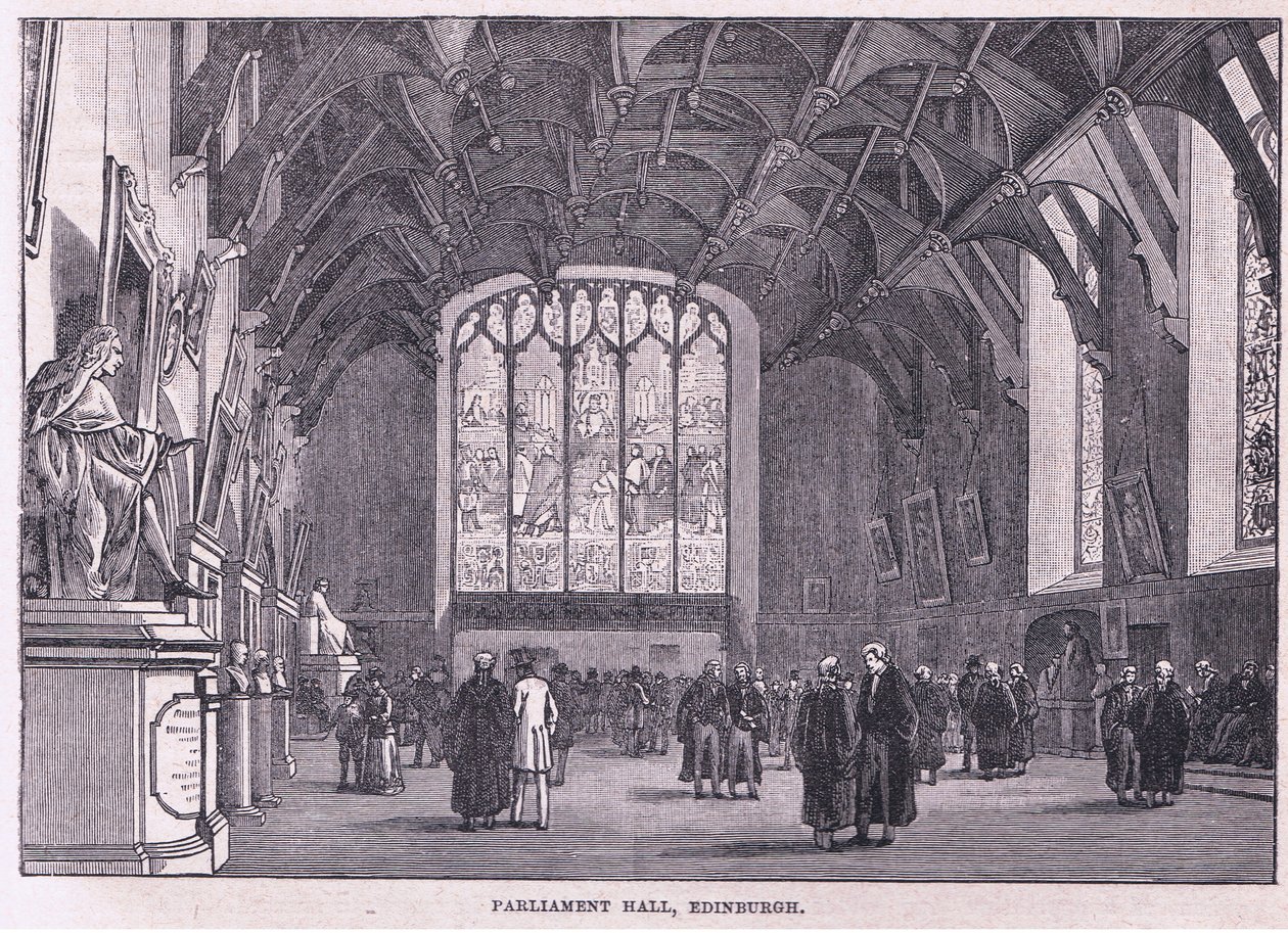 Parlamento Binası, Edinburg by John Fulleylove