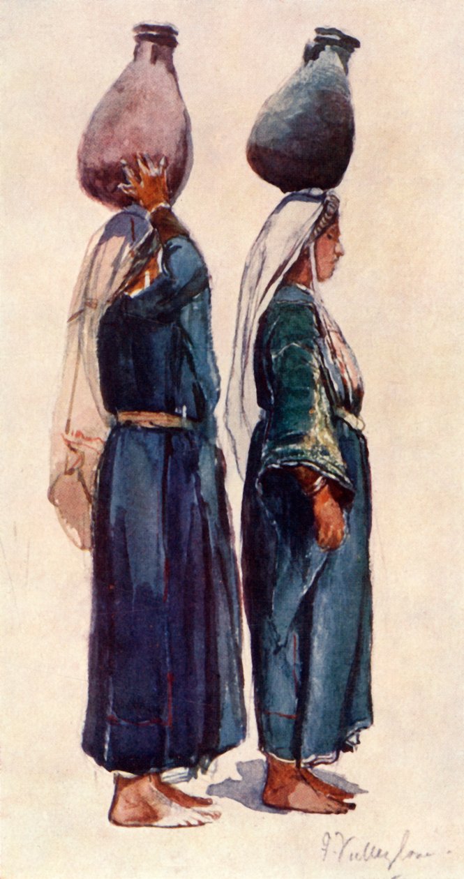 Suriyeli Köylü Kadınları Araştırmaları, 1902. by John Fulleylove