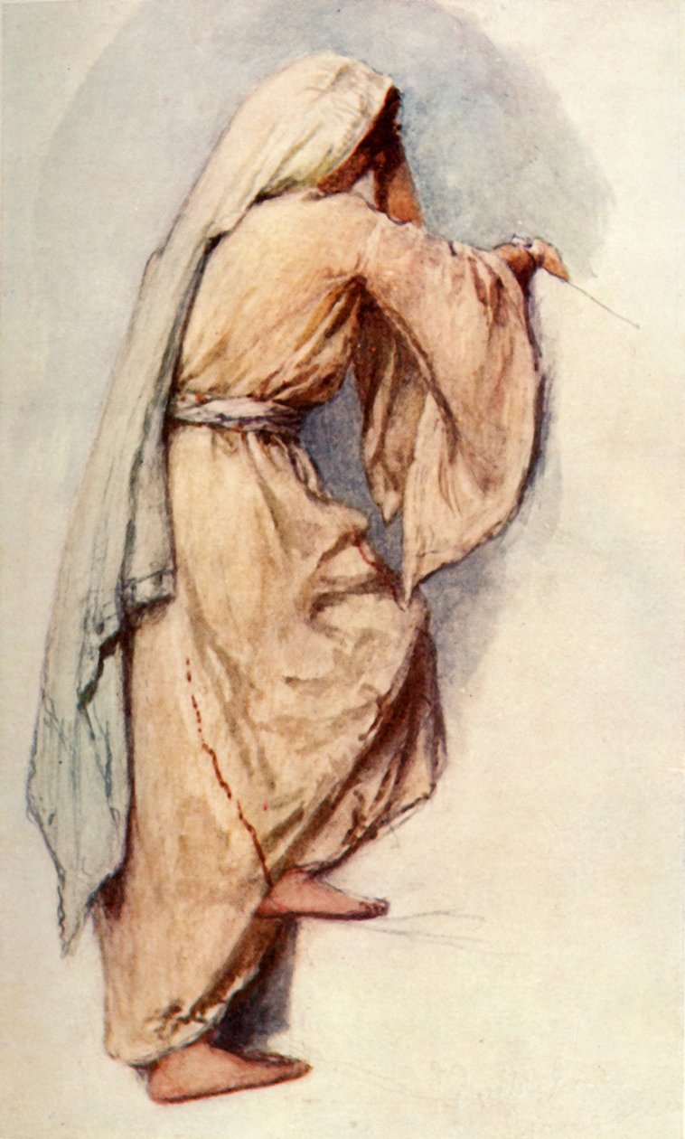 Suriyeli Kadınların Bayramlık Elbisesi Çalışması, 1902. by John Fulleylove