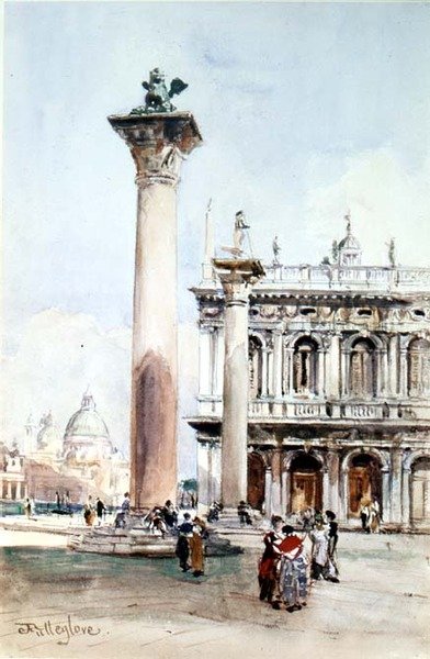 Piazzetta di San Marco, Venedik by John Fulleylove