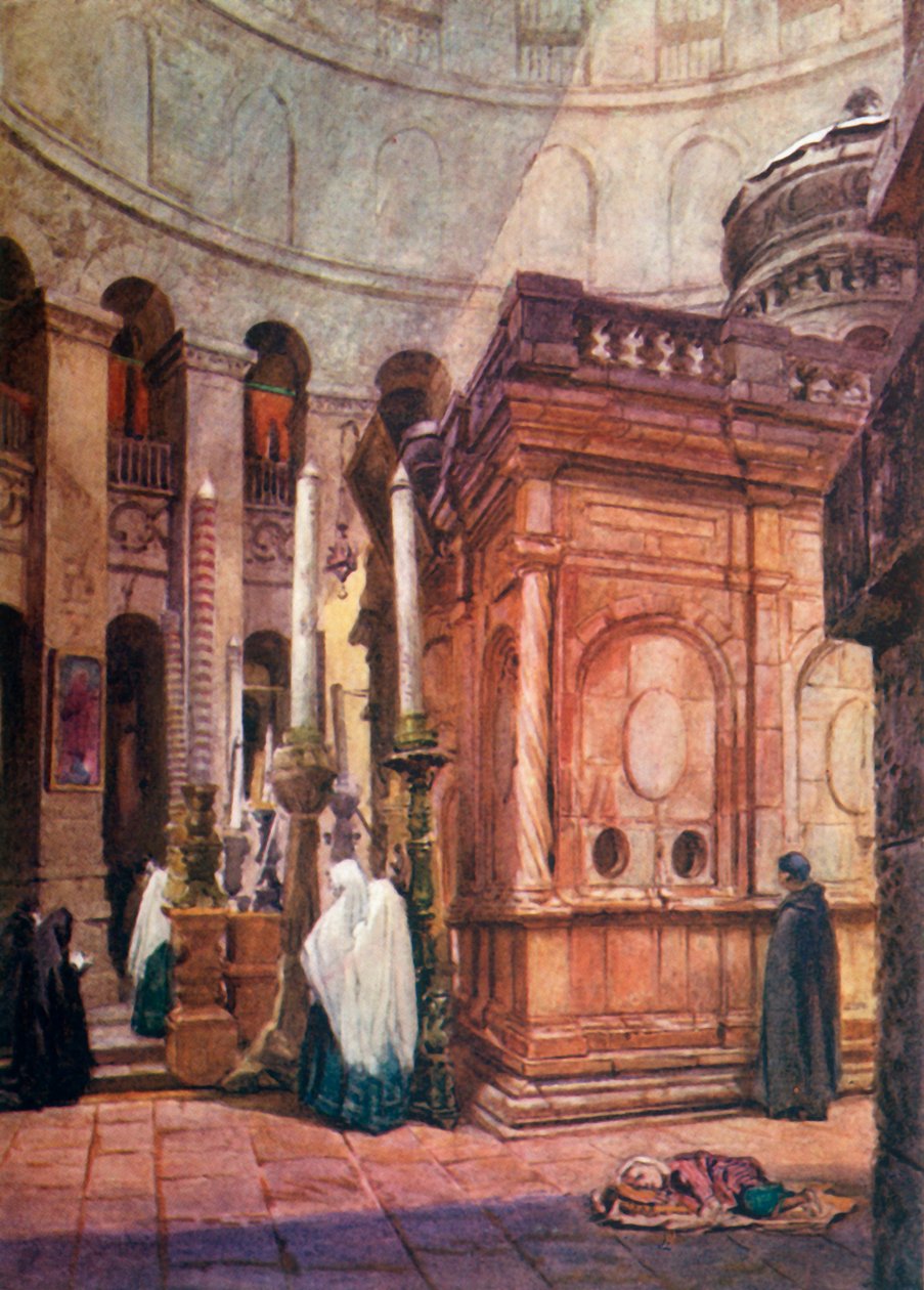 Rotunda ve Kutsal Kabir Şapeli, 1902. by John Fulleylove