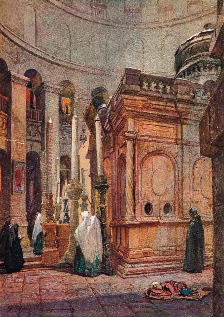 Rotunda ve Kutsal Kabir Şapeli, 1902, 1906. by John Fulleylove