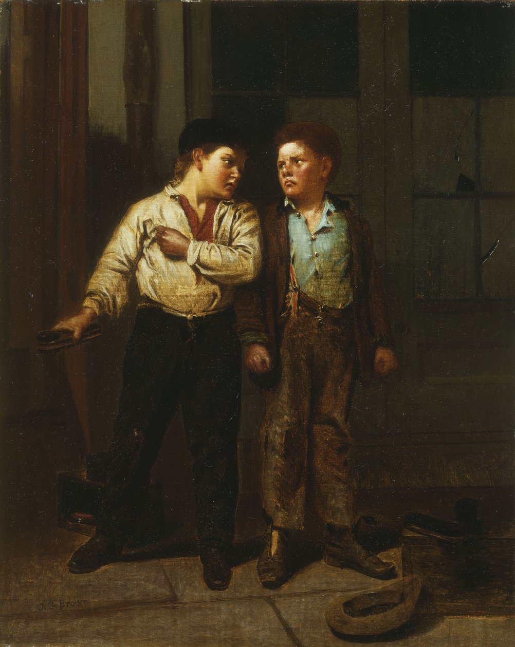 Bölge Üzerindeki Bir Anlaşmazlık, by John George Brown