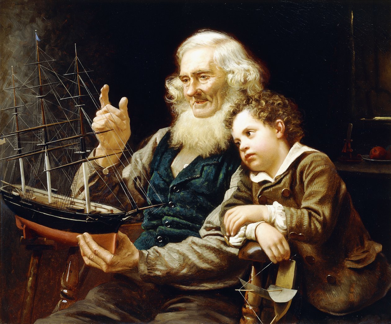 Bir Deniz Hikayesi, 1883 by John George Brown