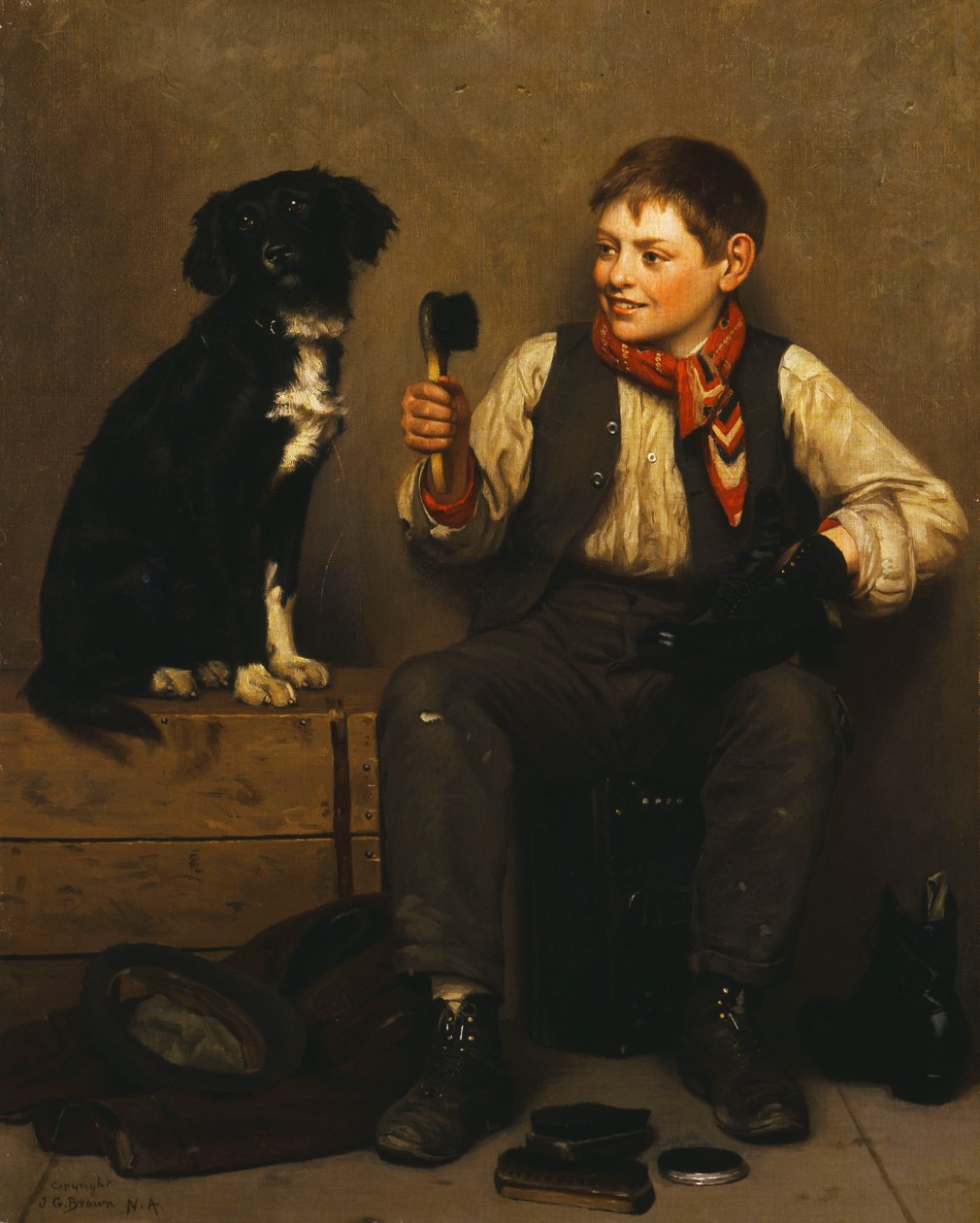 Kandırılamaz, by John George Brown