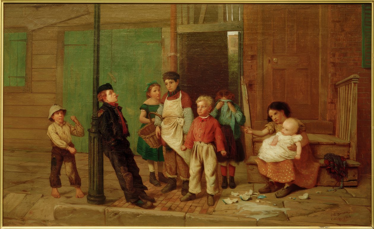 J.G.Brown, Mahallenin Tiranı by John George Brown