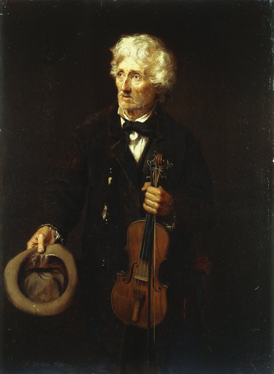 Kemanlı Adam, 1879 by John George Brown