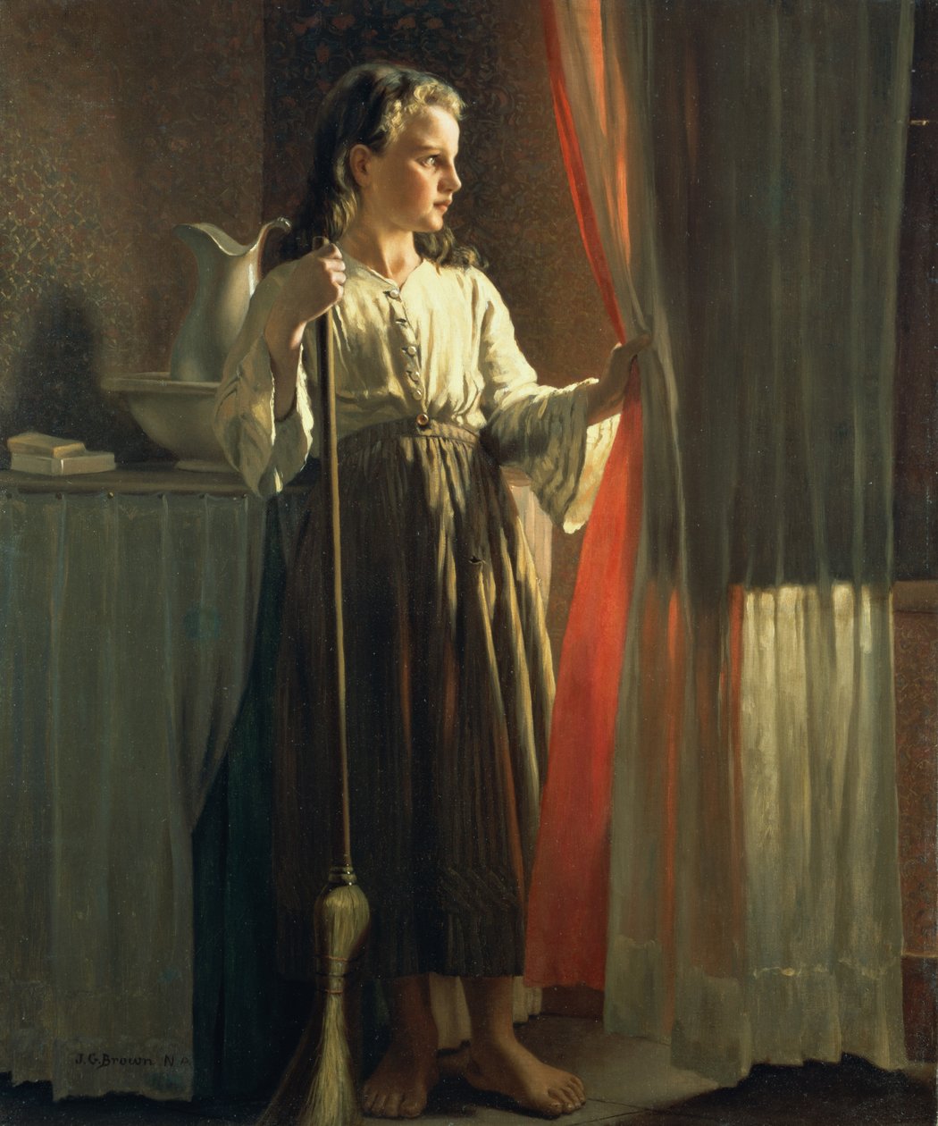 Küçük Hizmetçi by John George Brown