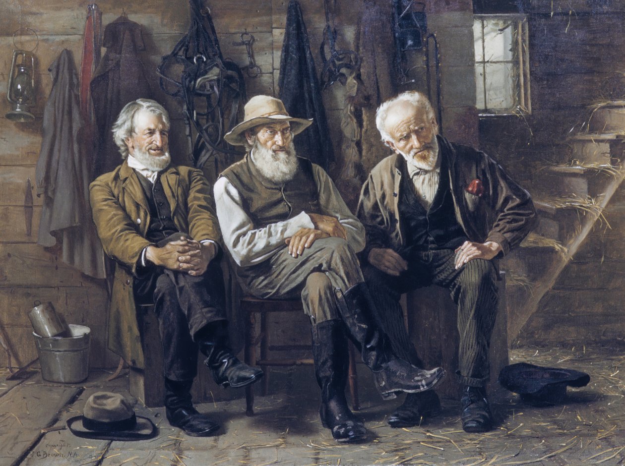 Soruya Karar Vermek, 1897. by John George Brown