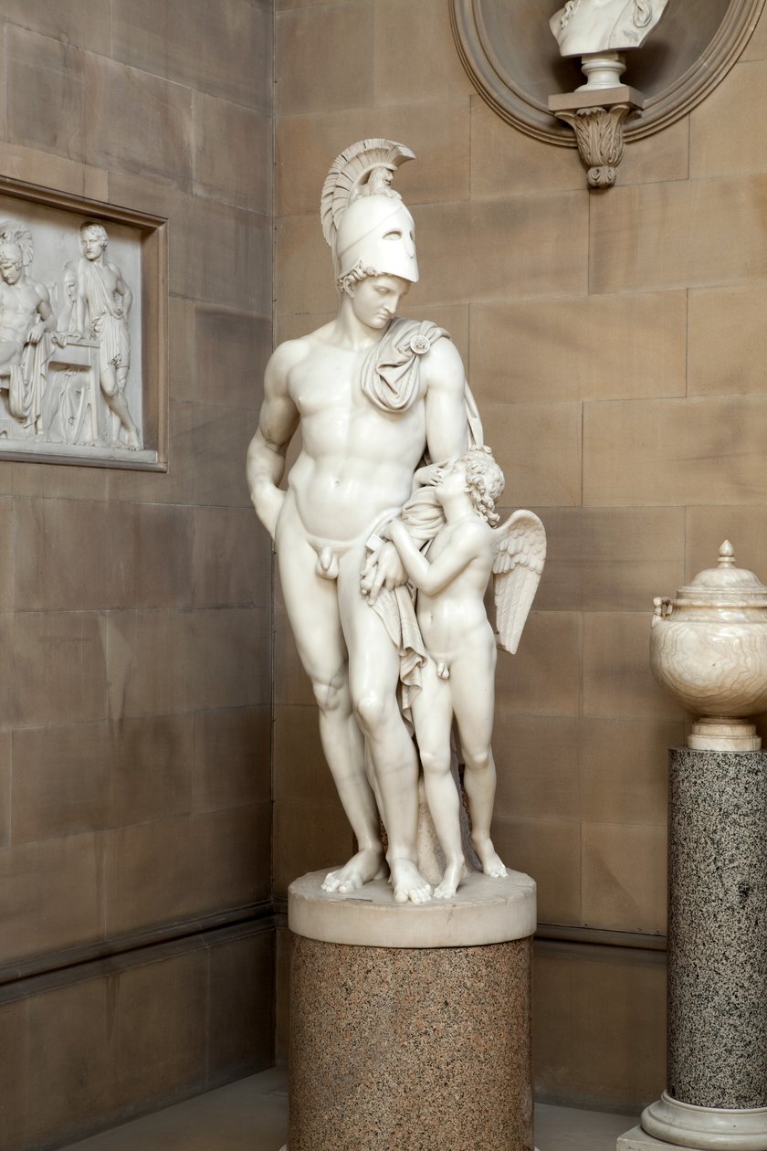 Mars, Cupid tarafından kısıtlandı by John Gibson