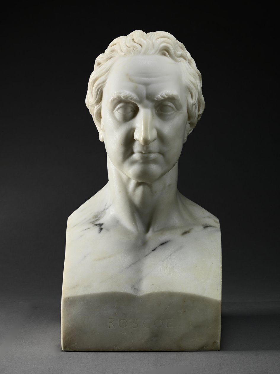 William Roscoe (1753-1831) 1819 (mermer) by John Gibson