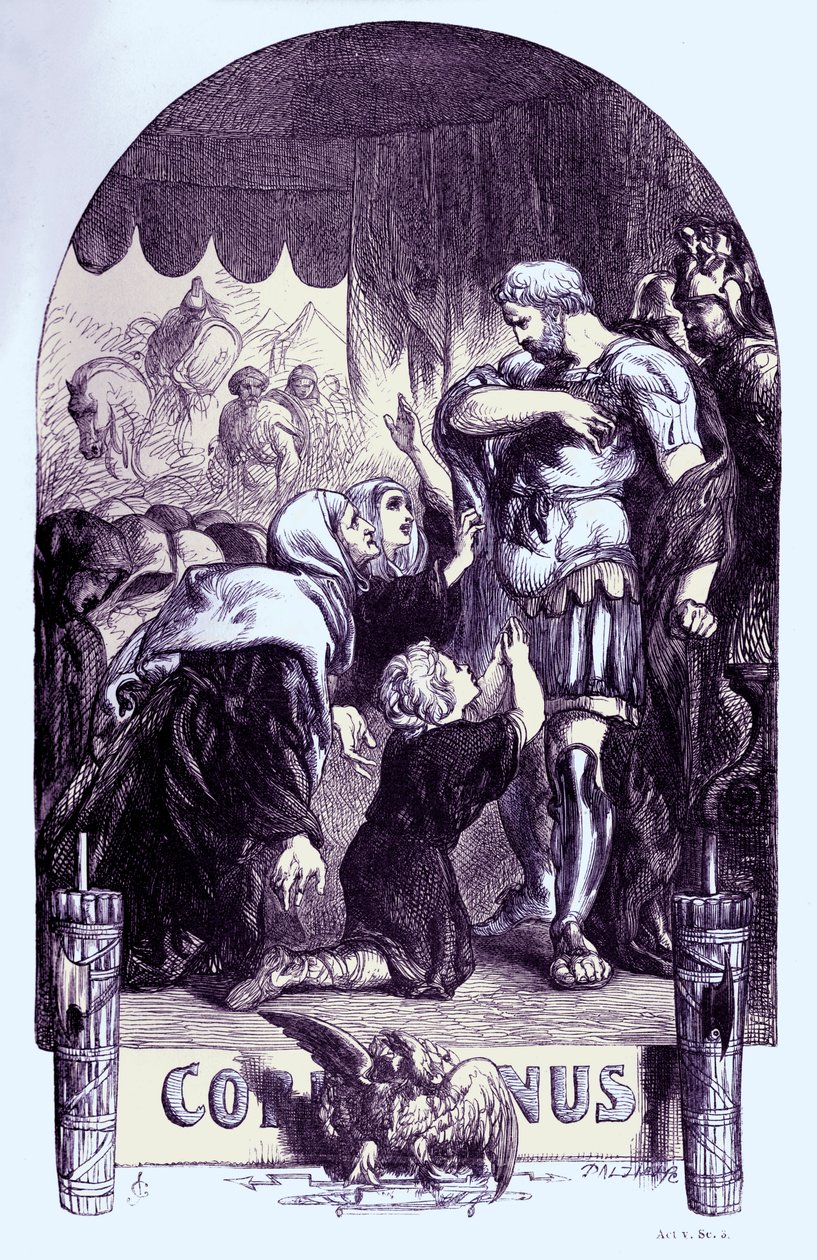 koriolanus by John Gilbert