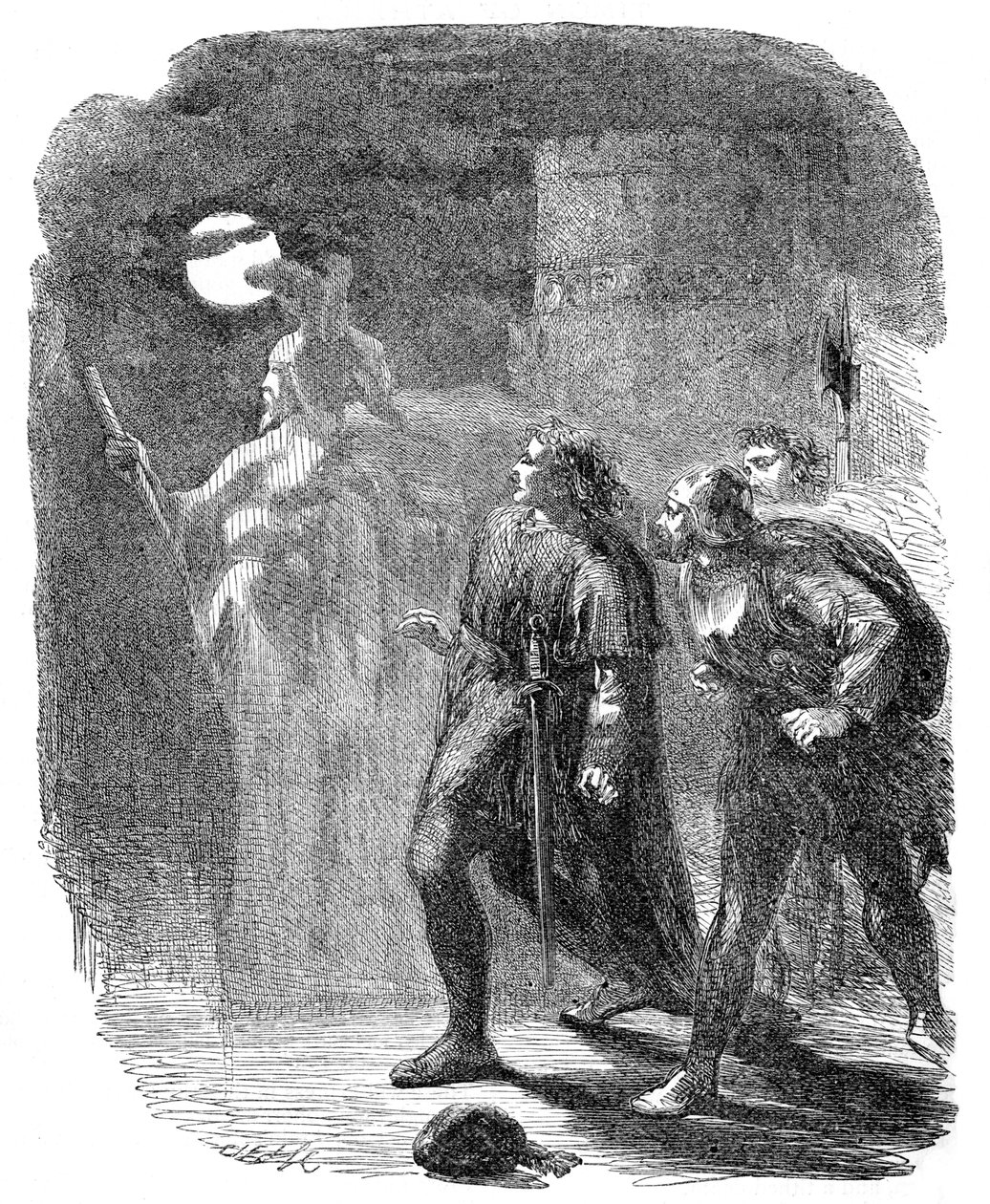 William Shakespeare tarafından Hamlet by John Gilbert