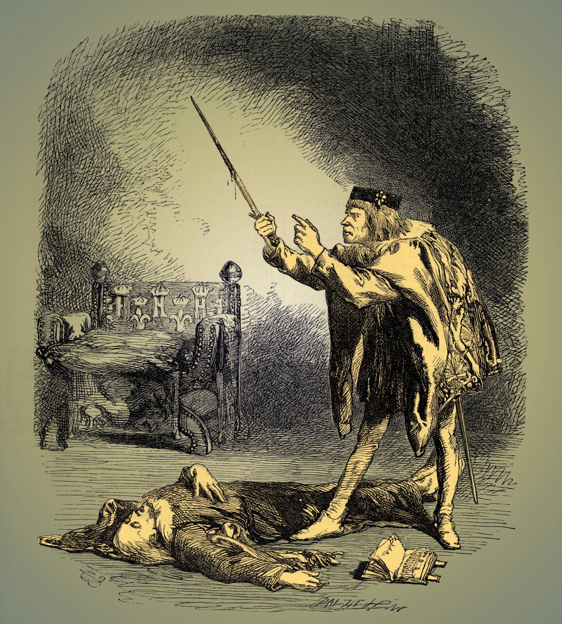 Shakespeare tarafından Henry VI bölüm III by John Gilbert