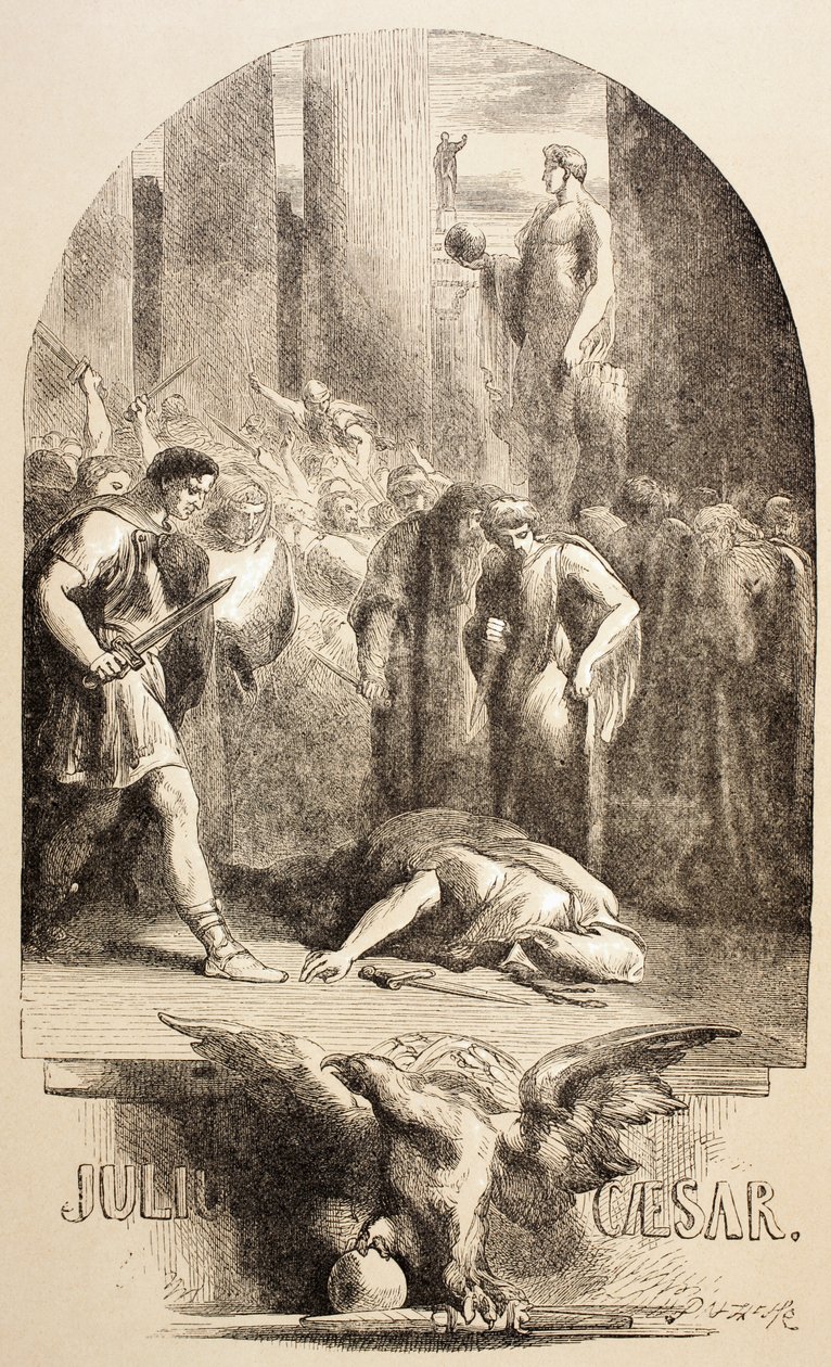 Jül Sezar, 1890 by John Gilbert