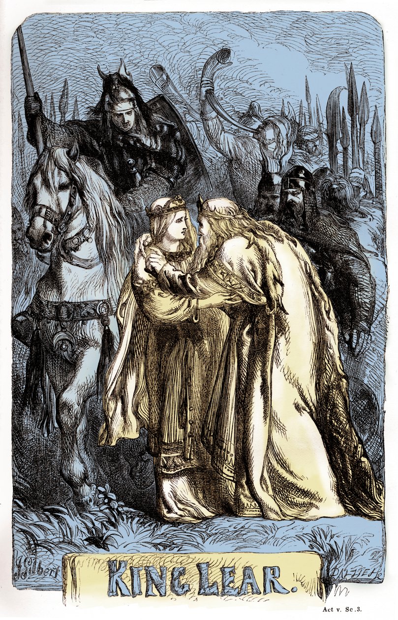 Kral Lear by John Gilbert